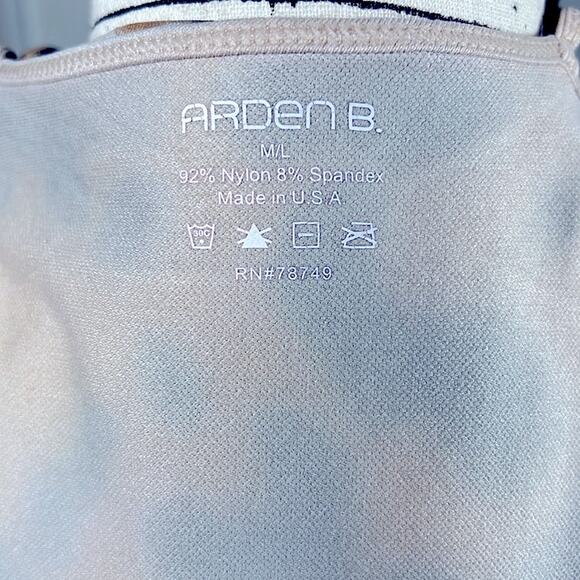 Vintage Arden B Leoplard Print Fitted Tunic Top size M/L - Picture 6 of 6